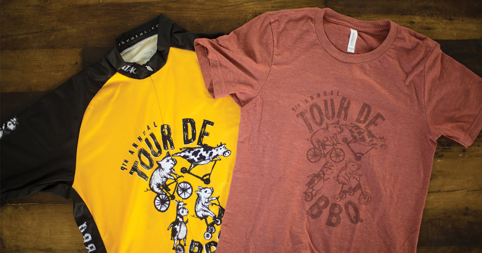 Tour de BBQ 2017 TShirts
