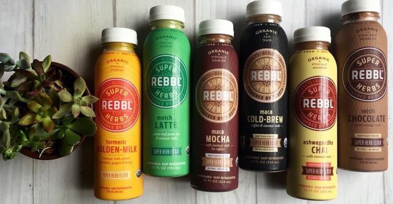 Rebbl Drink packaging that appeals to millennials