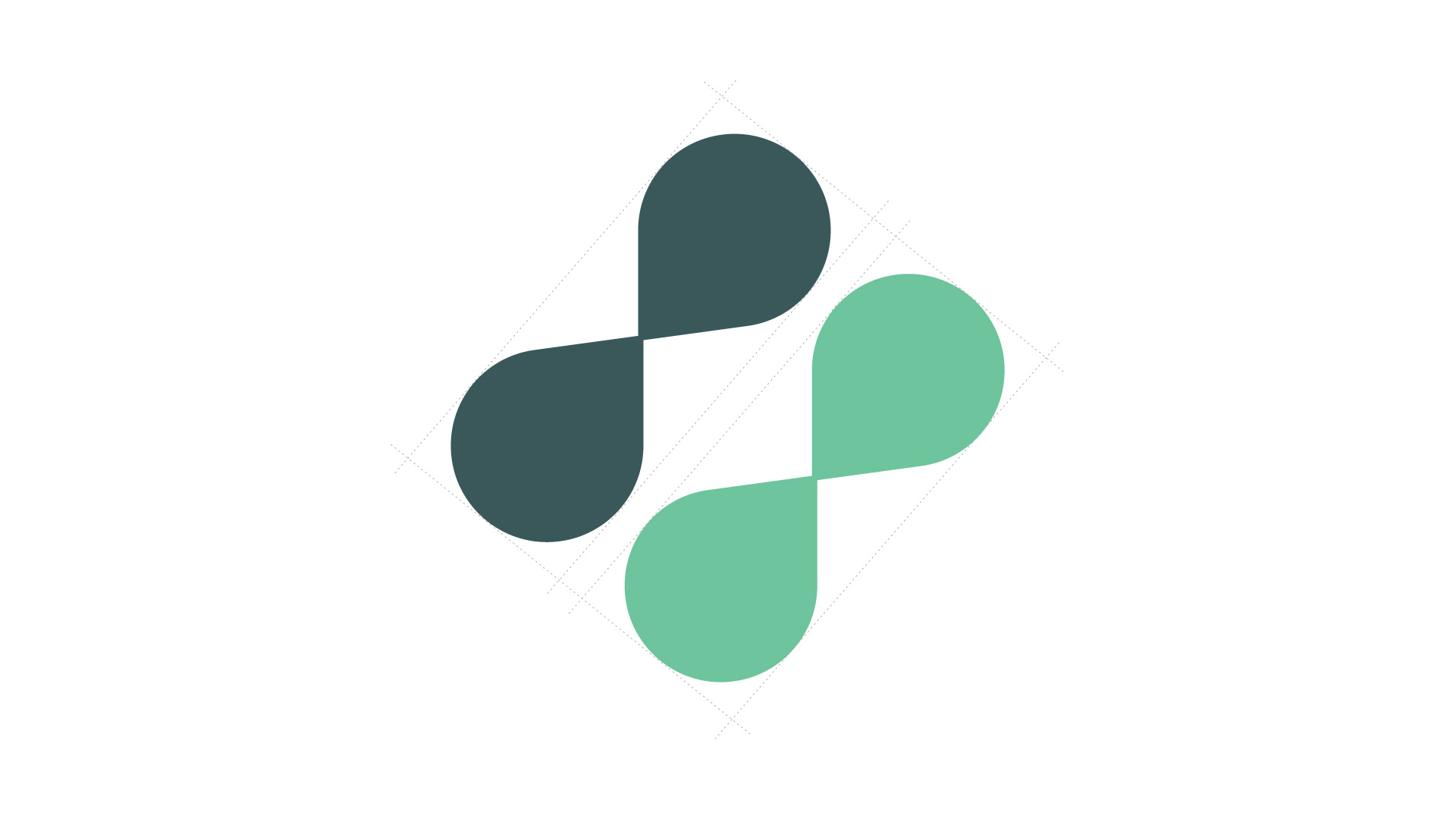 MDMU logo with guides