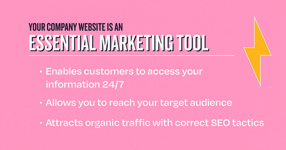 essential marketing tool website graphic for blog