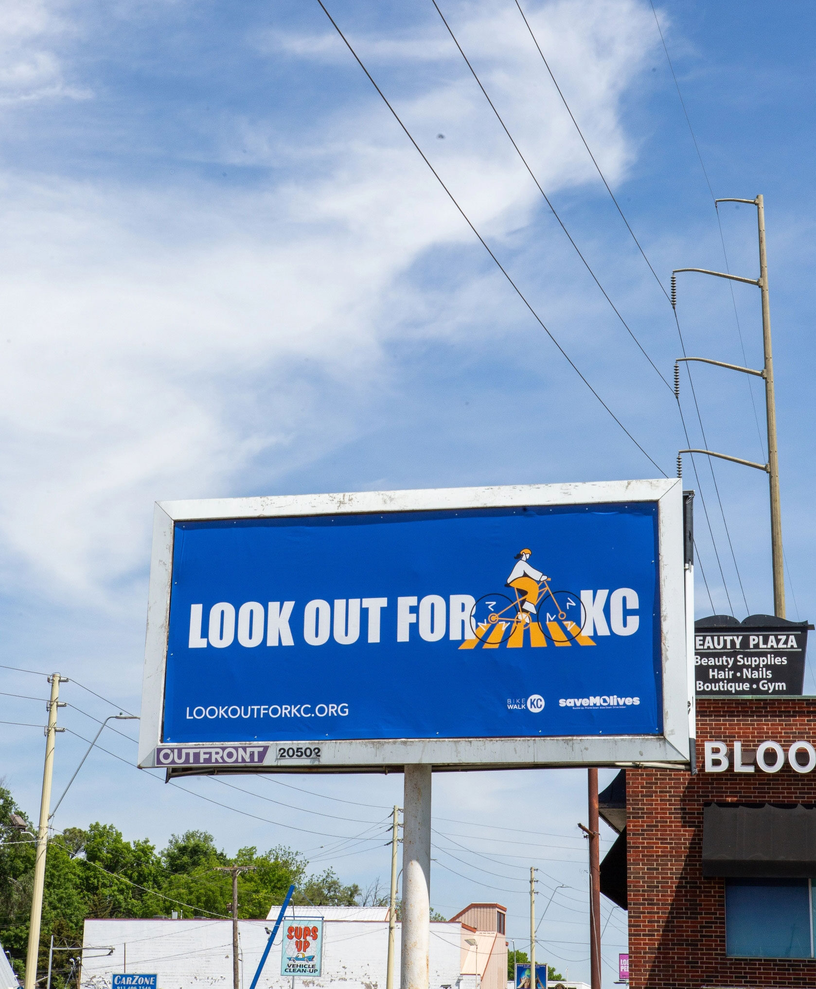 Billboard that reads 