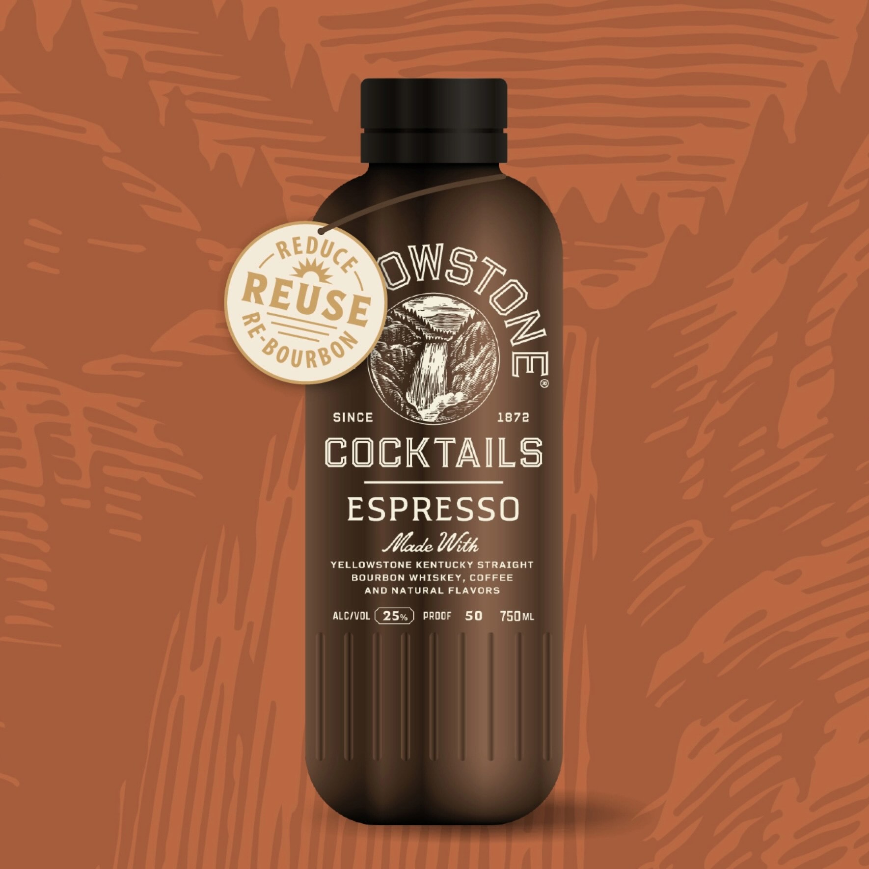Yellowstone Espresso Cocktails bottle