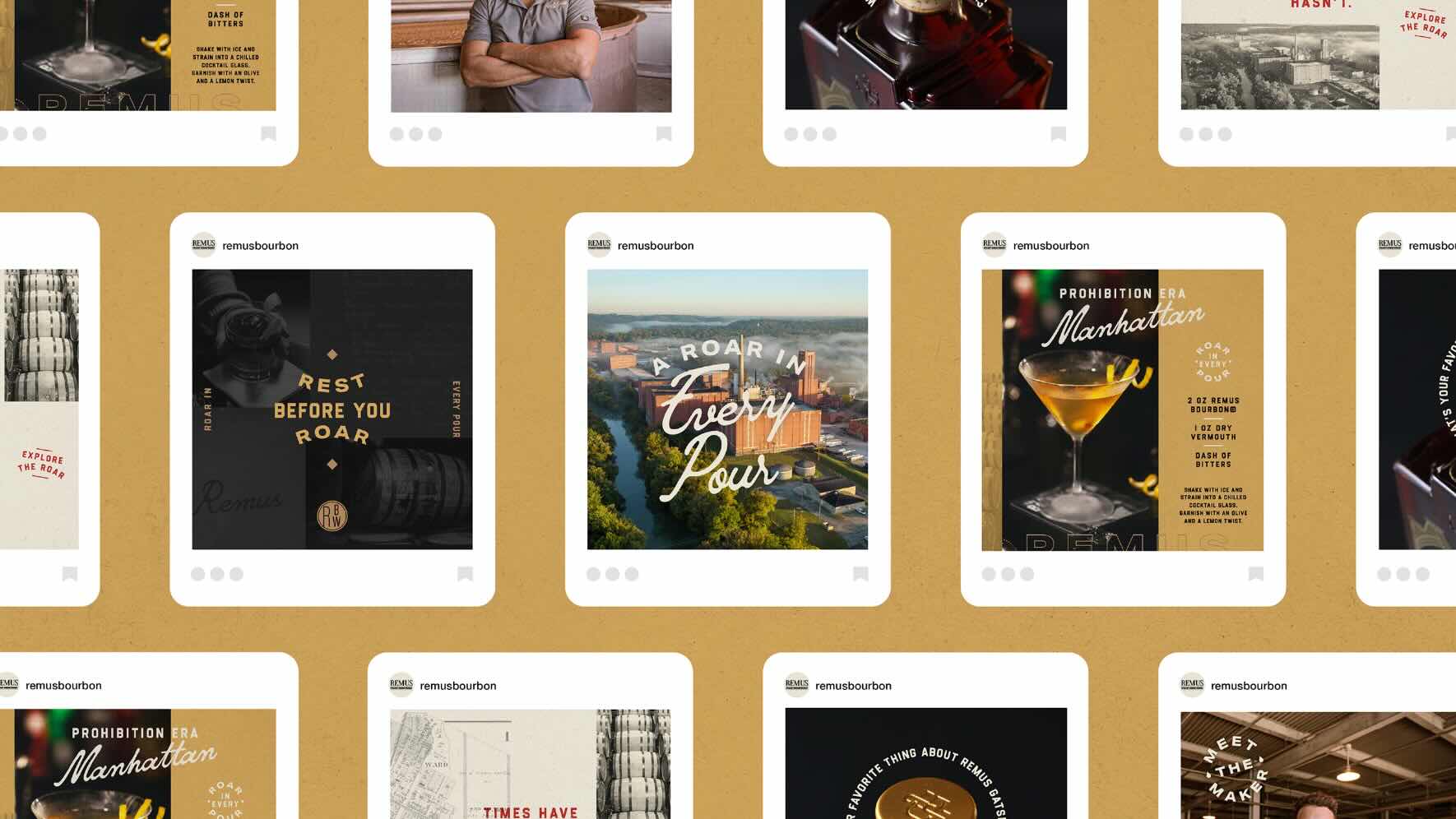 Remus social media mock-ups
