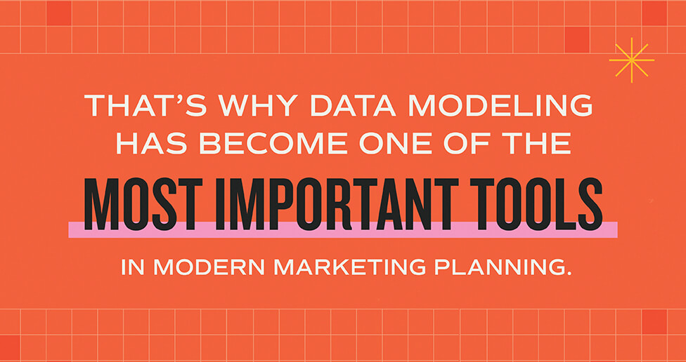 Graphic explaining how data modeling helps brands make smarter decisions, including reduced risk, better budget justification, smarter channel investment, faster strategic alignment, and clearer performance expectations.