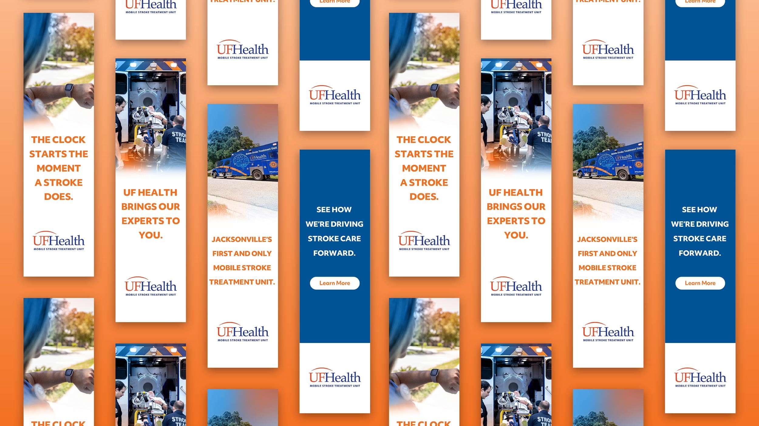 UF Health web banner ads