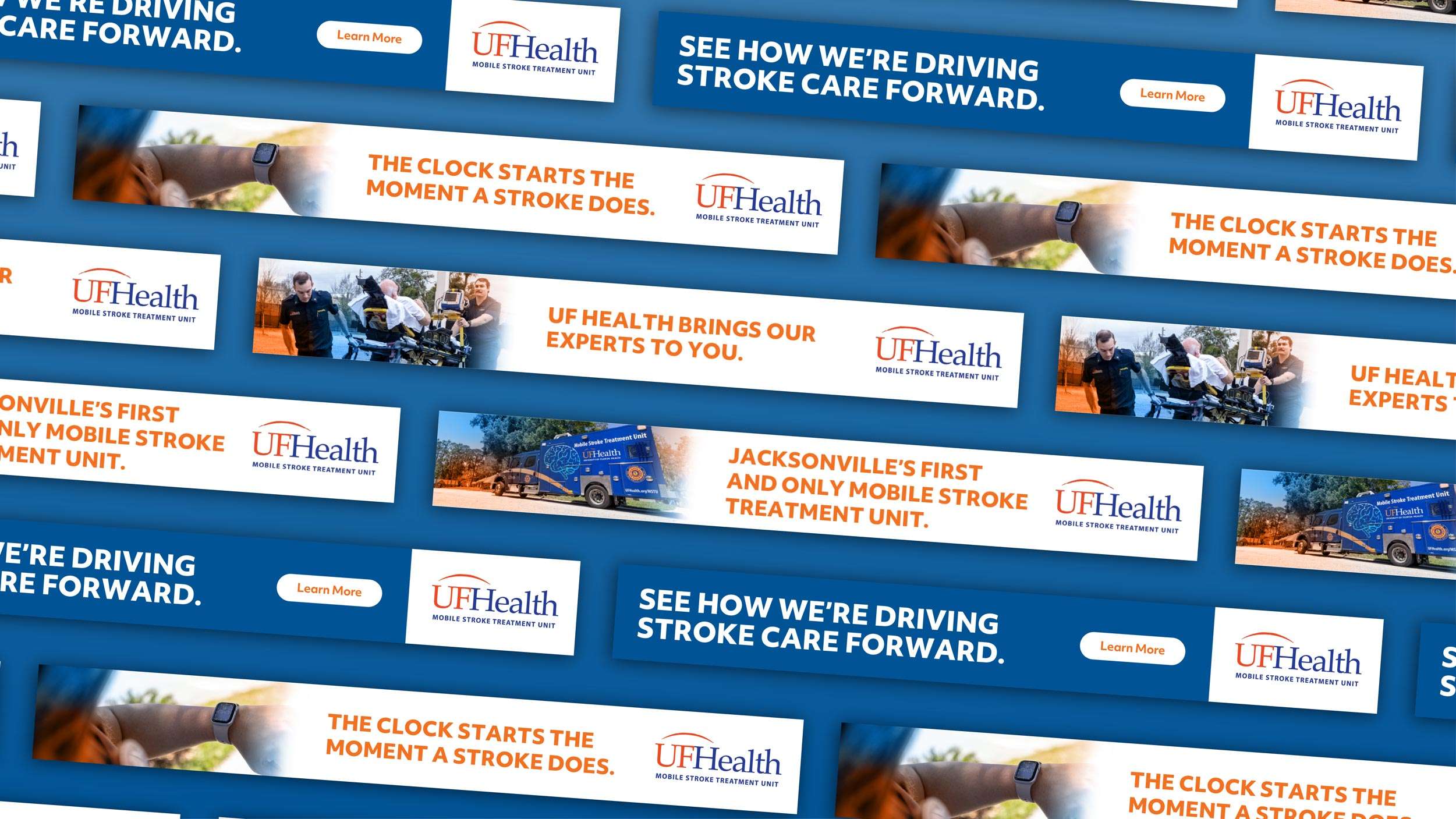 UF Health web banner ads