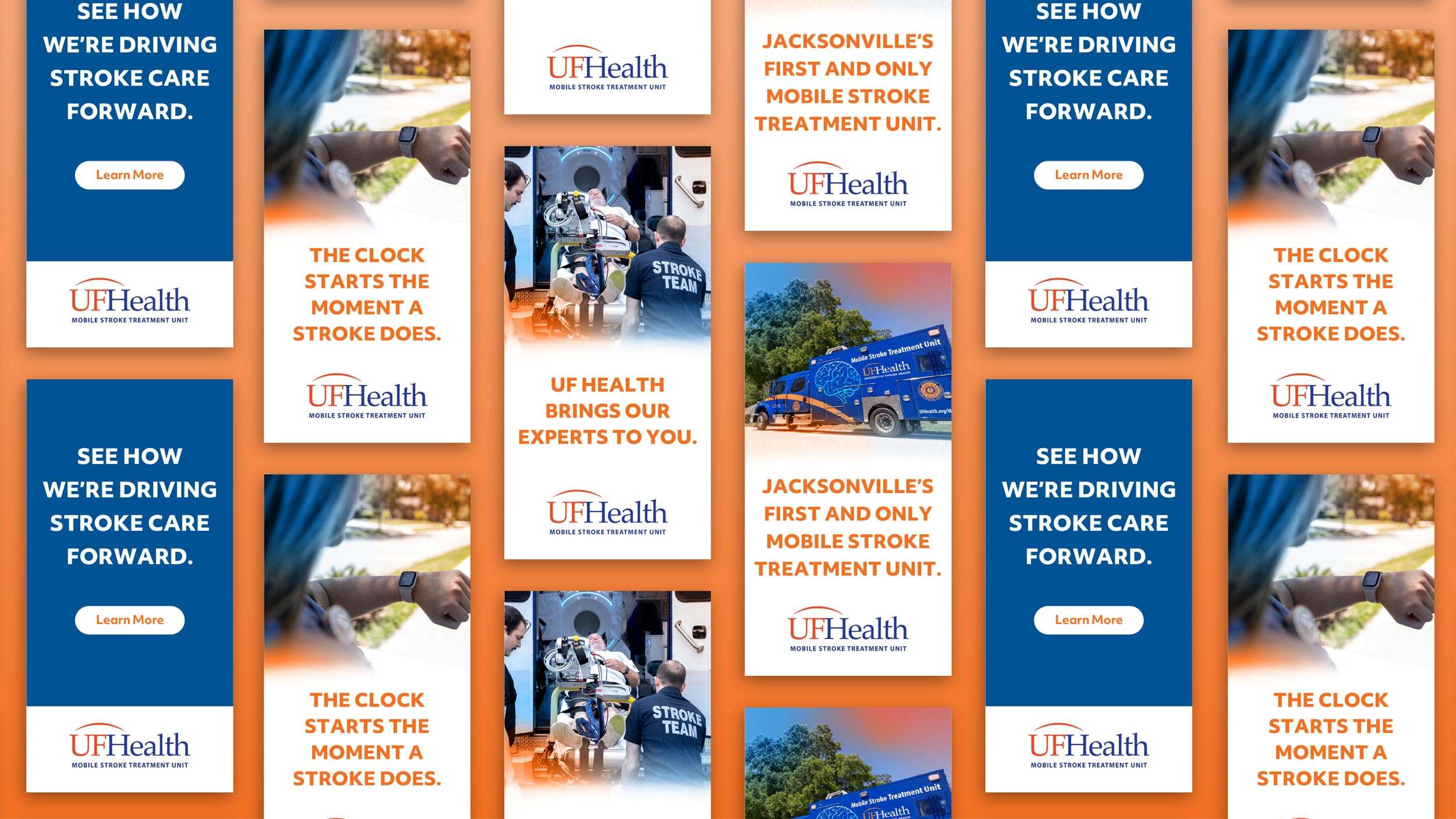 UF Health web banner ads