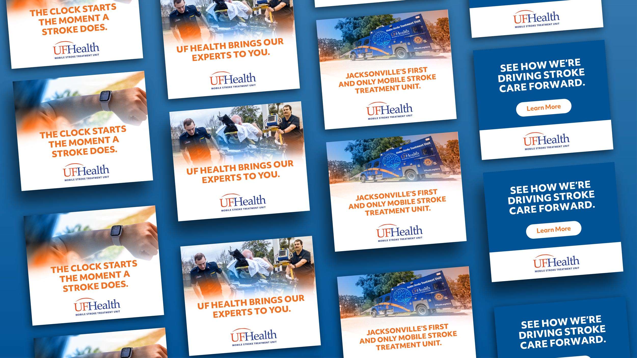 UF Health web banner ads